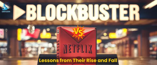 Netflix vs Blockbuster: Rise and Fall 2024